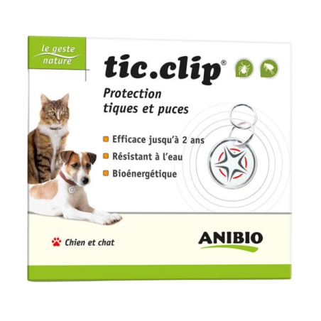 ANIBIO - Médaille tic-clip